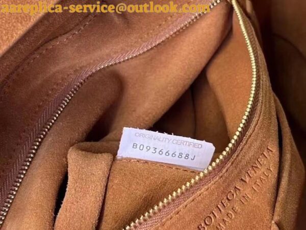 Replica Bottega Veneta Arco Medium Bag In Caramel Grained Leather 12