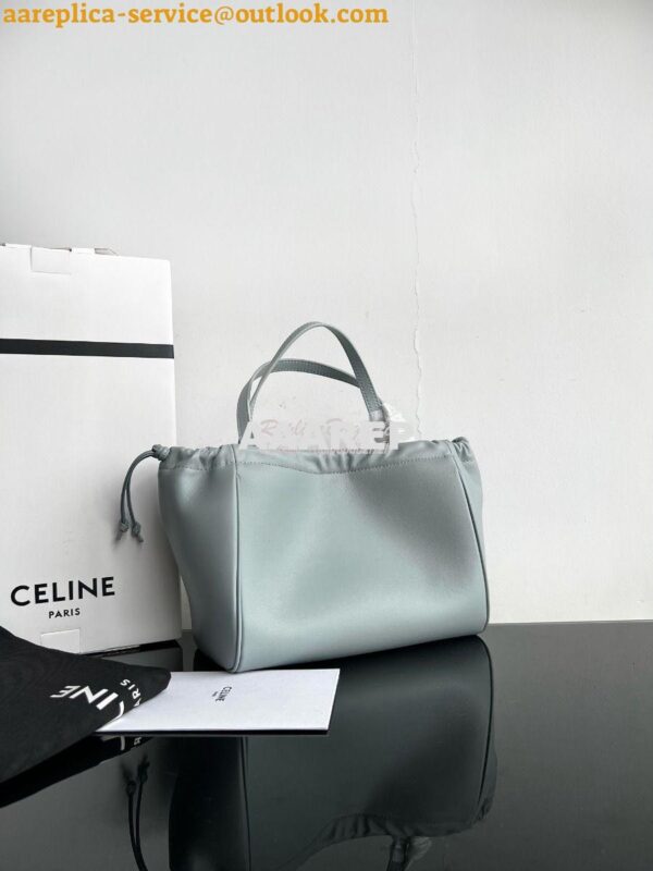 Replica Celine Small Cabas Drawstring Cuir Triomphe In Smooth Calfskin 15