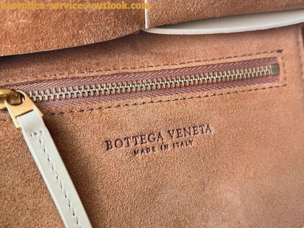 Replica Bottega Veneta Arco Mini Bag In Beige Intrecciato Calfskin 6