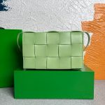 Replica Bottega Veneta BV 578004 Cassette Cross-body Bag 58890 Light Green 2