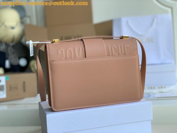 Replica Dior 30 Montaigne Medium Bag In Poudre Box Calfskin 8