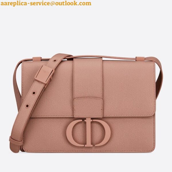 Replica Dior 30 Montaigne Medium Bag In Poudre Ultramatte Grained Calfskin 3