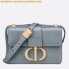 Replica Dior 30 Montaigne Micro Bag In Poudre Box Calfskin 2