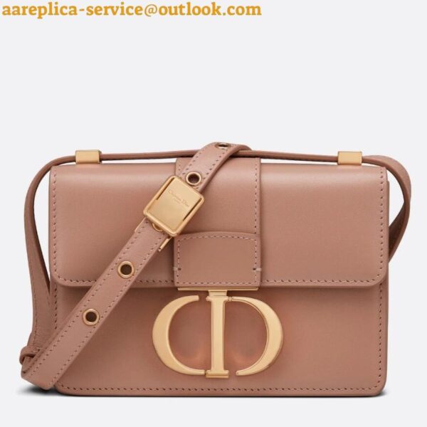 Replica Dior 30 Montaigne Micro Bag In Poudre Box Calfskin 3