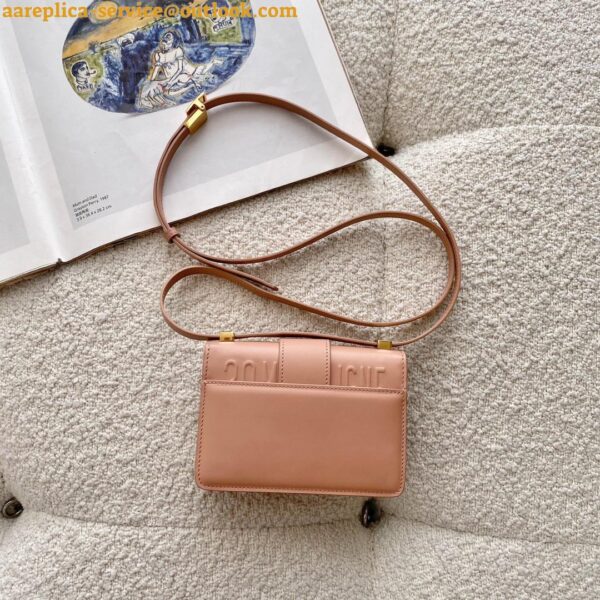 Replica Dior 30 Montaigne Micro Bag In Poudre Box Calfskin 7