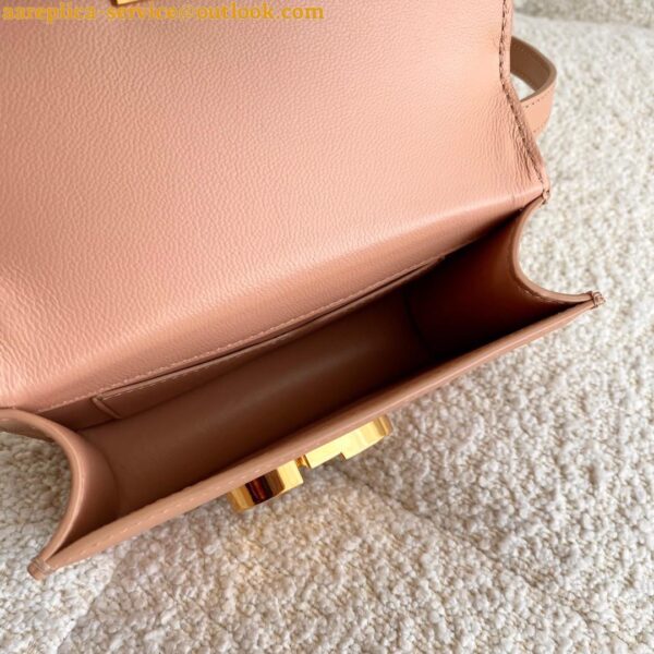 Replica Dior 30 Montaigne Micro Bag In Poudre Box Calfskin 12