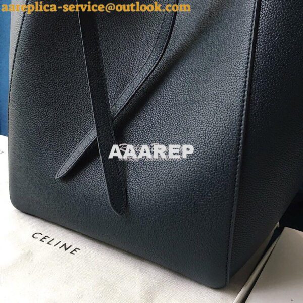 Replica Celine Small Cabas Phantom In Soft Grained Calfskin 189023 Nav 5