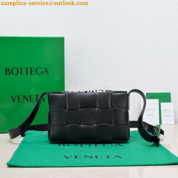 Replica Bottega Veneta BV 578004 Cassette Cross-body bag soft lambskin leather BV89907 2