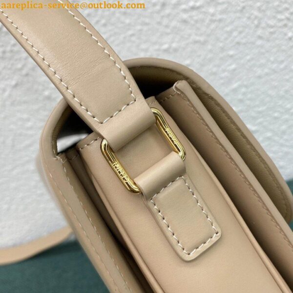 Replica Celine Triomphe Large Bag In Nude Calfskin 10