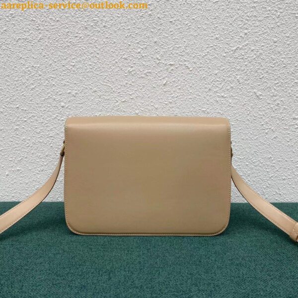 Replica Celine Triomphe Large Bag In Nude Calfskin 14