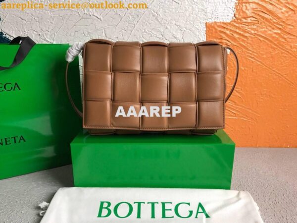 Replica Bottega Veneta BV 591970 Padded Cassette 20206 Brown 2