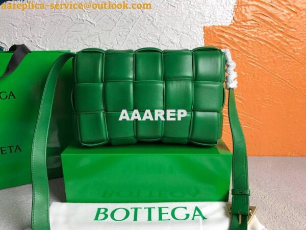 Replica Bottega Veneta BV 591970 Padded Cassette 20206 Green 3