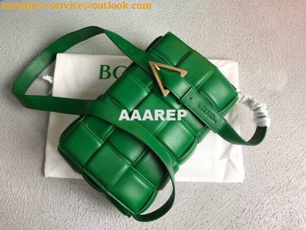 Replica Bottega Veneta BV 591970 Padded Cassette 20206 Green 4