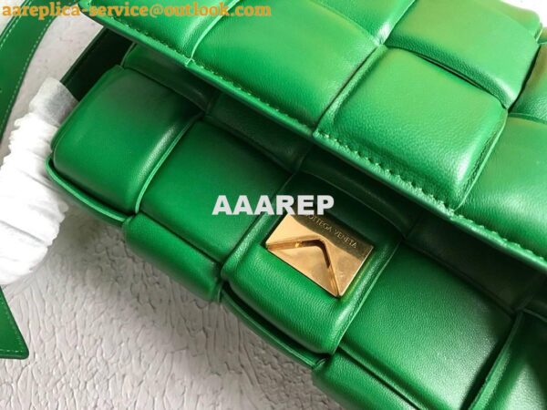 Replica Bottega Veneta BV 591970 Padded Cassette 20206 Green 8