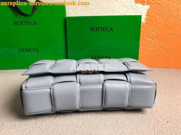 Replica Bottega Veneta BV 591970 Padded Cassette 20206 Grey Gold 6