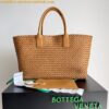 Replica Bottega Veneta Cabat Medium Bag In Fondant Intrecciato Lambskin 2