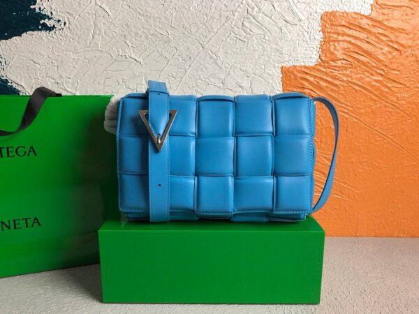 Replica Bottega Veneta BV 591970 Padded Cassette 20206 Sky Blue