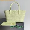 Replica Bottega Veneta Cabat Medium Bag In Melon Intrecciato Lambskin 2