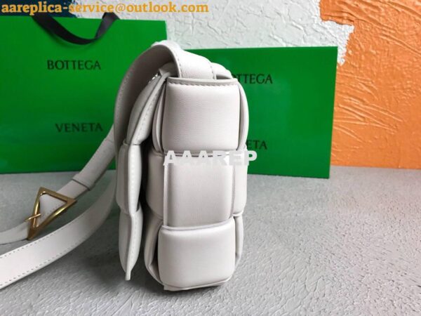 Replica Bottega Veneta BV 591970 Padded Cassette 20206 White Gold 5