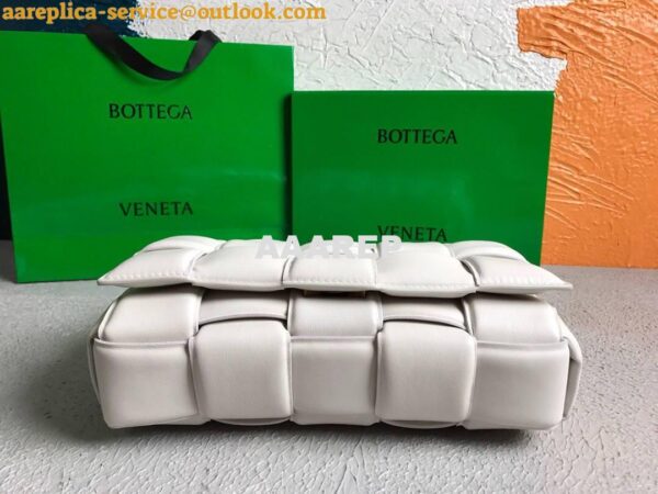 Replica Bottega Veneta BV 591970 Padded Cassette 20206 White Gold 6