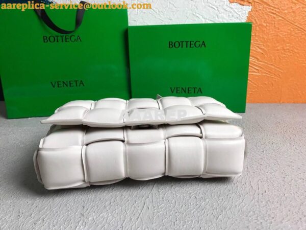 Replica Bottega Veneta BV 591970 Padded Cassette 20206 White Silver 6