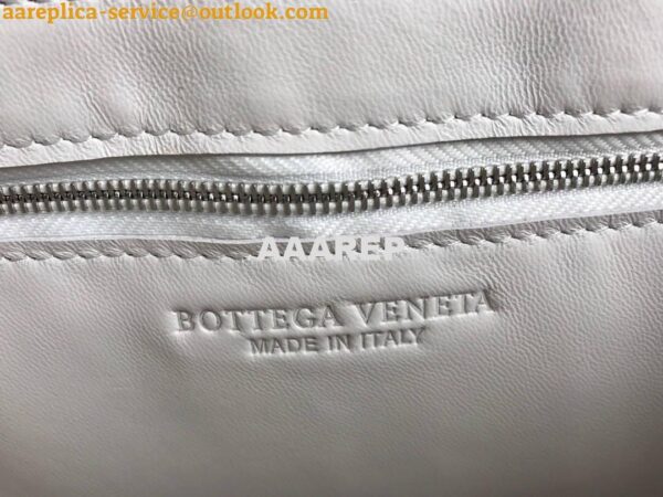 Replica Bottega Veneta BV 591970 Padded Cassette 20206 White Silver 8