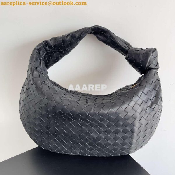 Replica Bottega Veneta BV 600263 Medium Jodie Bag Black 5