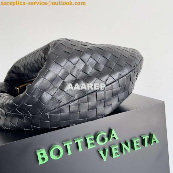 Replica Bottega Veneta BV 600263 Medium Jodie Bag Black 4