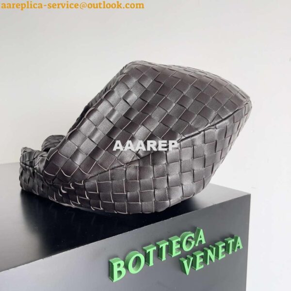 Replica Bottega Veneta BV 600263 Medium Jodie Bag Dark Brown 4