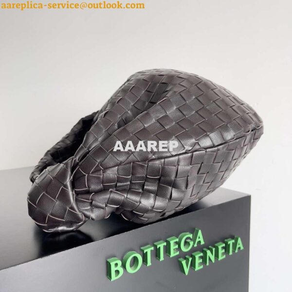 Replica Bottega Veneta BV 600263 Medium Jodie Bag Dark Brown 4