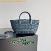 Replica Bottega Veneta Cabat Mini Bag In Pink Intrecciato Lambskin 2