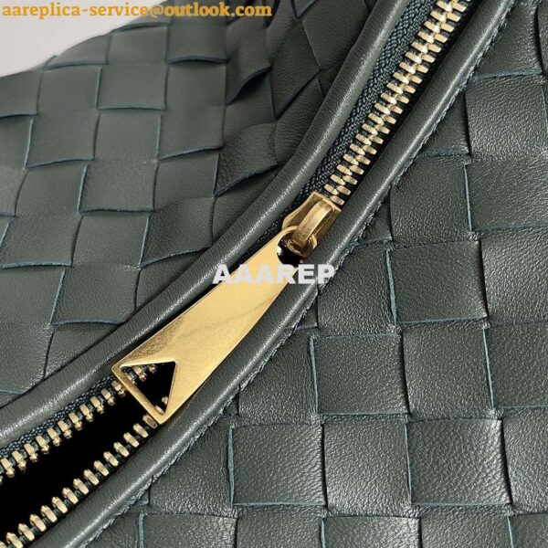 Replica Bottega Veneta BV 600263 Medium Jodie Bag Dark Green 7