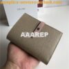 Replica Celine Strap medium/large multifunction wallet in burgundy gra 2