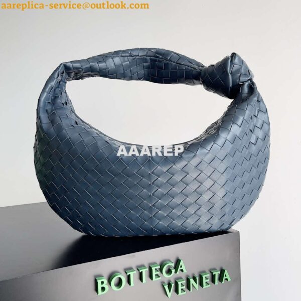 Replica Bottega Veneta BV 600263 Medium Jodie Bag Navy Blue