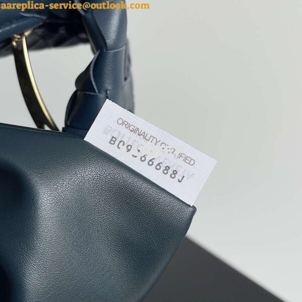 Replica Bottega Veneta BV 600263 Medium Jodie Bag Navy Blue 10