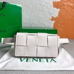 Replica Bottega Veneta BV 639367 Belt-Cassette 55869 Bag White