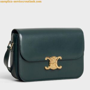 Replica Celine Triomphe Medium Bag In Amazone Smooth Calfskin