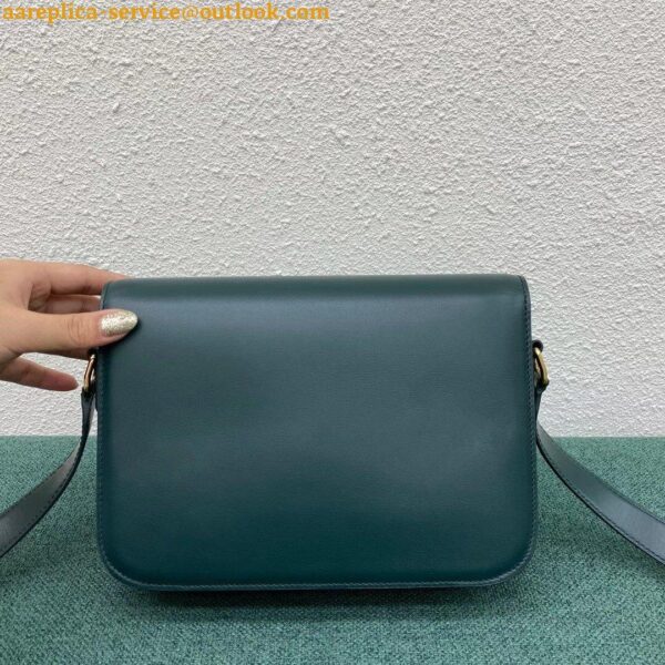 Replica Celine Triomphe Medium Bag In Amazone Smooth Calfskin 6