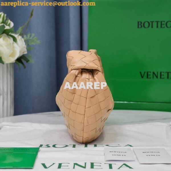 Replica Bottega Veneta BV 651876 mini Jodie Apricot 5