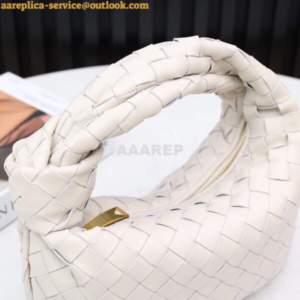 Replica Bottega Veneta BV 651876 mini Jodie Beige 5