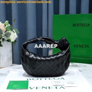 Replica Bottega Veneta BV 651876 mini Jodie Black Gold 2