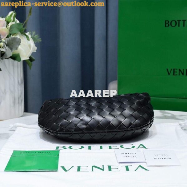 Replica Bottega Veneta BV 651876 mini Jodie Black Gold 3