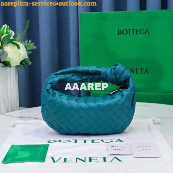 Replica Bottega Veneta BV 651876 mini Jodie Blue 4