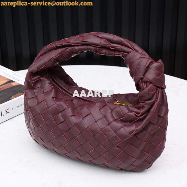 Replica Bottega Veneta BV 651876 mini Jodie Grape 2