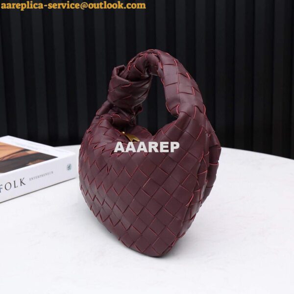 Replica Bottega Veneta BV 651876 mini Jodie Grape 4