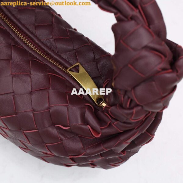 Replica Bottega Veneta BV 651876 mini Jodie Grape 6