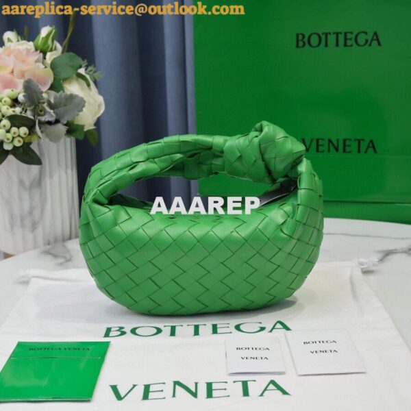 Replica Bottega Veneta BV 651876 mini Jodie Green 4