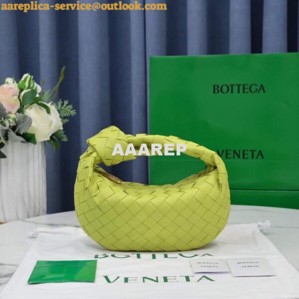 Replica Bottega Veneta BV 651876 mini Jodie lemon Yellow 3