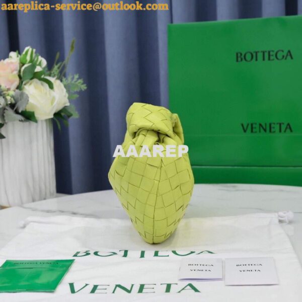 Replica Bottega Veneta BV 651876 mini Jodie lemon Yellow 6