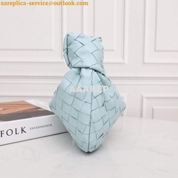 Replica Bottega Veneta BV 651876 mini Jodie Light Blue 4